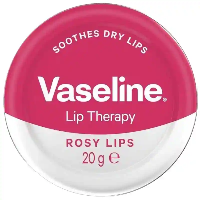 Vaseline بالم لب فلزی وازلین VASELINE با عصاره گل رز حجم 20 گرم