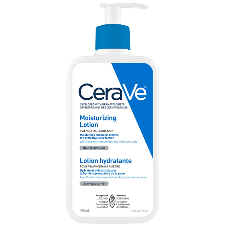 CeraVe لوسیون کرم مرطوب کننده صورت و بدن سراوی CeraVe حجم ۲۳۶ میل